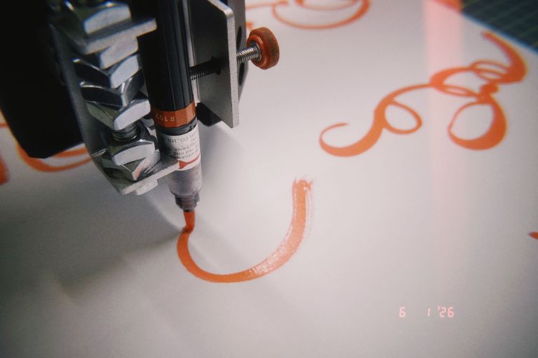 Artwork from project The Drawing Machine